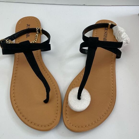 New! JustFab| Gabriela| Flat sandal with box! - Picture 5 of 12